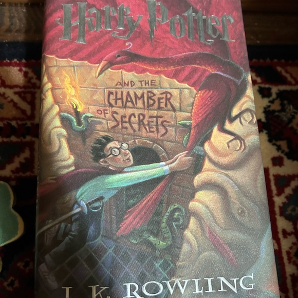 2- Harry Potter Books- Goblet of Fire & 
Chamber of Secrets - Picture 2 of 3